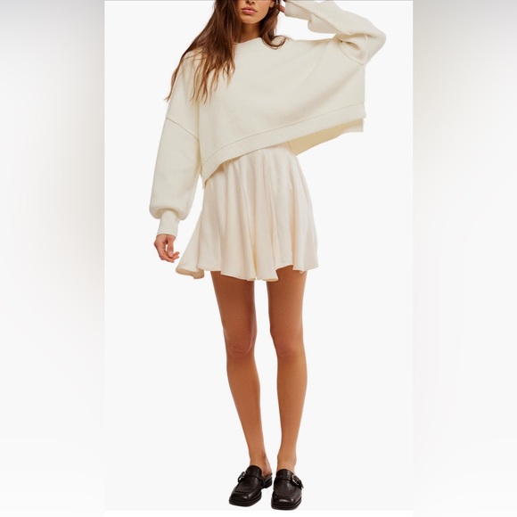 Free People Easy Street Crop Pullover - Picture 1 of 8